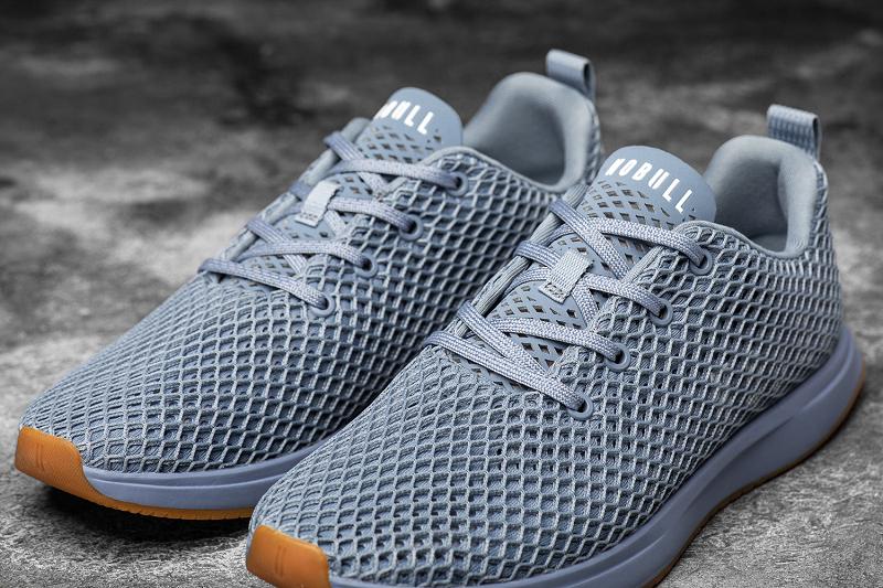 Dark / Grey Nobull Slate Mesh Runner Women's Running Shoes | CA U1759Z